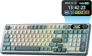 RK ROYAL KLUDGE S98 Mechanical Keyboard w/Smart Display & Knob, Top Mount 96% Wireless Mechanical Keyboard BT/2.4G/USB-C, Hot Swappable, Software Support, Massive Battery, 98 Keys