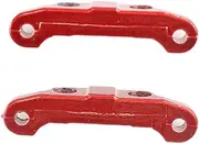 2X Front Rear Arms Upgrades Sturdy 1/16 Scale Compact Replacement Metal for 16102 16101 16201 RC Car Vehicles DIY Accessories