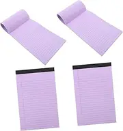 SECFOU Notebook Tear Off Notepad Legal Pad Memo Pad Office Supplies Student Notebooks