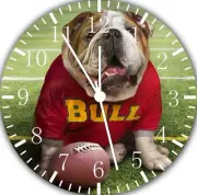 English Bull Dog Frameless Borderless Wall Clock Nice For Gifts or Decor F03