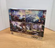Disney Parks Thomas Kinkade Painter of Light 500 Piece Puzzles New