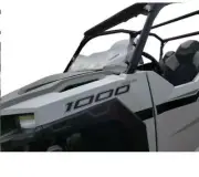 Klock Werks Tint UTV Flare Windsheild Kit Tinted Custom Replacement KWW-05-0472