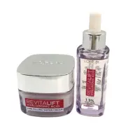 L'Oreal Cream & Serum Hyaluronic Acid Hyaluron Revitalift Anti Aging 1 Oz 30 ml