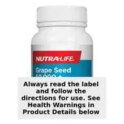 Nutra-Life Grape Seed 50000+ 120 Capsules