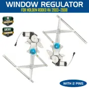 2x Front Window Regulator for Holden Colorado RC Rodeo RA Isuzu DMax With 2 Pins (for: Isuzu)