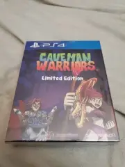 Caveman Warriors Limited Edition - Box Set - PS4 - NEW SEALED