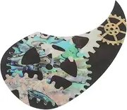 WHAMVOX Protective Acoustic Guitar Pickguard Teardrop Design Scratch Plate for Men Diy Guitar Parts Compatibility