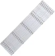 9pcs/Set 5LED LED Backlight Bar Compatible with TCL L60P2-UD U60V6026 60D2900 4C-LB6005-HR01J LVU600LG0T5 TOT_60D2900_9X5_3030C