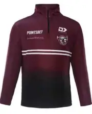 Manly Sea Eagles NRL Mens Long Sleeve Training Shirt Sizes S-7XL