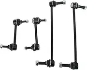 4 Pcs Front Rear Stabilizer Sway Bar End Link K750393 Premium Metal Replacement for TAURUS FLEX 2010 2017 MKS MKT 2010 2017 Fitment Resistant High Strength Simple Installation