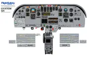 Cessna Citation CE-S550 S/II Cockpit Poster 24in x 36in