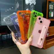 Fluorescent Clear Case For iPhone 13 12 Pro Max 11 XR XS Shockproof Holder Cover