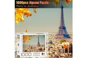 Paris Adult Jigsaw Puzzles 1000 Pieces Set Kids Activity Games Indoor Toy Wall Decor