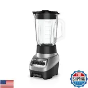 BLACK+DECKER PowerCrush Countertop Blender, 6-Cup Glass Jar, For Smoothies an