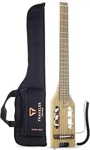 Traveler Guitar Ultra-Light 6-String Right-Handed Classical Guitar, Mahogany