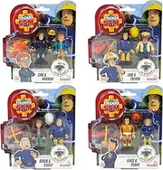 Simba 109251043038 Sam The Firefighter Set Two Figures Articulated 7.5 cm with Assorted Accessories + 3 Years