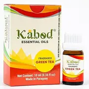 Kabod Green Tea Essential Oil - Aromatherapy Blend for Diffusers, Humidifiers, Aroma Stoves, Soap and Candles - Fragrance Oil for Home - 10ML Bottle with Dropper