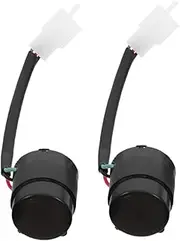 SEWOART 2pcs Turn Signal Buzzer Electronic Signal Flasher Flashing Brake Lights Motorcycle Turn Signal Electronic Switch Flasher Turn Signal Indicator Flasher Relay for Bike Black Plastic