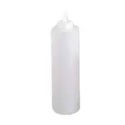 Thunder Group PLTHSB012C 128 oz Clear Plastic Squeeze Bottle - 1 Doz
