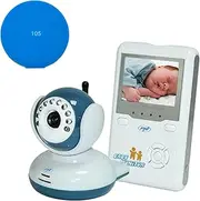 PNI Package Video Baby Monitor B2500 Screen 2.4 Inch Wireless + Gift Sticky Pad Blue
