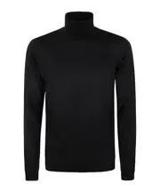 turtleneck sweater IT56,IT54,IT48 BLACK