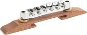 Kisangel Electric Guitar Bridge Saddles Parts Guitar Bridge Tailpiece Guitar Roller Bridge Block Universal Guitar Tremolo Bridge Daily Bridges Musical Electric Guitar Accessory Zinc Alloy