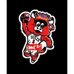 北塗BACK2 ●NBA 芝加哥公牛 喬丹一代  吉祥物AIR JORDAN BENNY 防水貼紙 車貼 STICKER