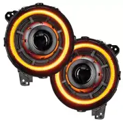 Oracle Fits Jeep JL/Gladiator JT Oculus Switchback Bi-LED Projector Headlights -