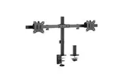 Brateck 86cm Dual-Screen 17'-32' Monitors Table Desk Mount Desktop Pole Black