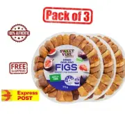 3 X Sweet Vine Dried Fig Garland 375g Each