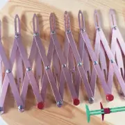 RoseGold 5-in-1 Sewing Gauge: Expandable Aluminum Button Spacer & Measuring Tool