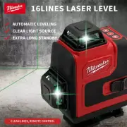 Milwaukee 16 Lines 4D Laser Self-Level 360 |Super Powerful Laser Beam Level