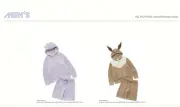 GELATO PIQUE Pokemon Sleep Vol. 2 Men's Hoodie & Shorts Ditto Eevee japan NEW