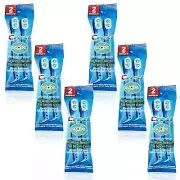 6 x 2-pk Crest Scope | Mini Brushes-Disposable Toothbrushes w/ Toothpaste & Pick