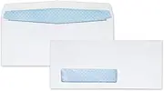 Window Envelope, Address Window, #9, 3 7/8 x 8 7/8, White, 500/Box
