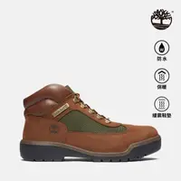 在飛比找momo購物網優惠-【Timberland】男款深棕色防水戰地靴(A18A6D4