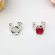 12mm Square | Wide Band Adjustable DIY Ring Bases | (R 405)