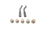 KENWOOD CHEF CARBON BRUSH SET & 5 BASE FEET for 703C models.