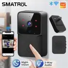 Wireless Doorbell WiFi HD Video Door Bell Intercom Phone Smart Security Camera