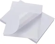 9527 Product 100 Sheets Sticker Labels 8-1/2" x 11" Shipping Address Labels for Laser/Ink Jet Printer,100 Labels.