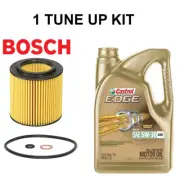 Castrol oil change, bosch filter kit Engine Synthetic Oil 5 For BMW