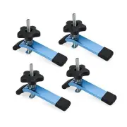 POWERTEC 71168-P2V T-Track Hold Down Clamp, 5-1/2" L x 1-1/8" W, 4 Pack, T Tr...