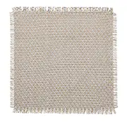 Kim Seybert Fringe Placemat in Gold and Silver