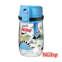 在飛比找PChome24h購物優惠-Nuby 晶透直飲杯/300ml_恐龍冒險