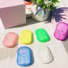 20 pcs Dissolvable Soap Paper Portable Hand Washing Soap Soap Sheets Adults
