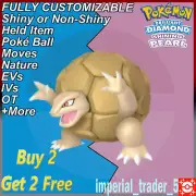 Pokemon Brilliant Diamond & Shining Pearl ✨ Shiny Golem ✨ 6IV Customizable