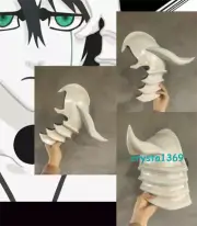 Anime BLEACH Ulquiorra cifer Mask Halloween Cosplay Helmet Half Face Mask Prop