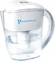Alkaline Water ioniser filtered Jug + one filter. Fits well in the fridge.