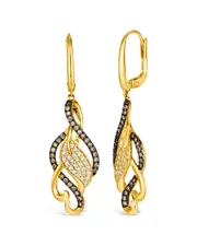 Le Vian Euphoria Chocolate 14K 0.96 ct. tw. Diamond Earrings
