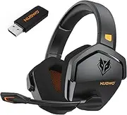 NUBWO G06 Dual Wireless Gaming Headset with Microphone for PS5, PS4, PC, Mobile, Switch, 2.4GHz Wireless + Bluetooth - 100 Hr Battery - 50mm Drivers
